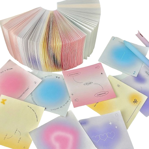 Memo Pad Notepad Creative Sticky Message Note Stickers 400 Sheets