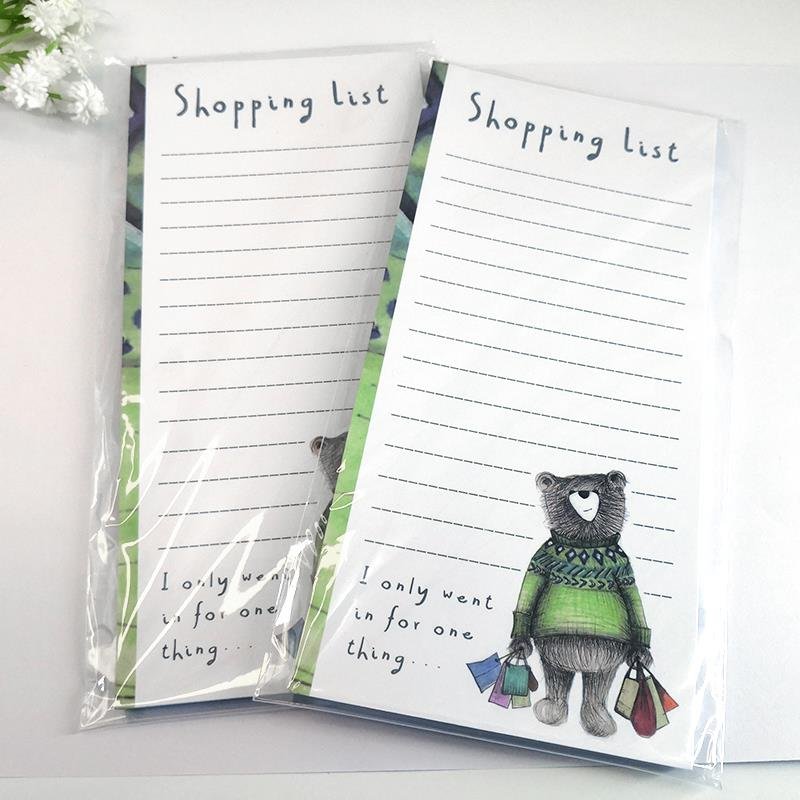 Wholesale custom cartoon colored to do list sticky note and cute memo pad for stationery