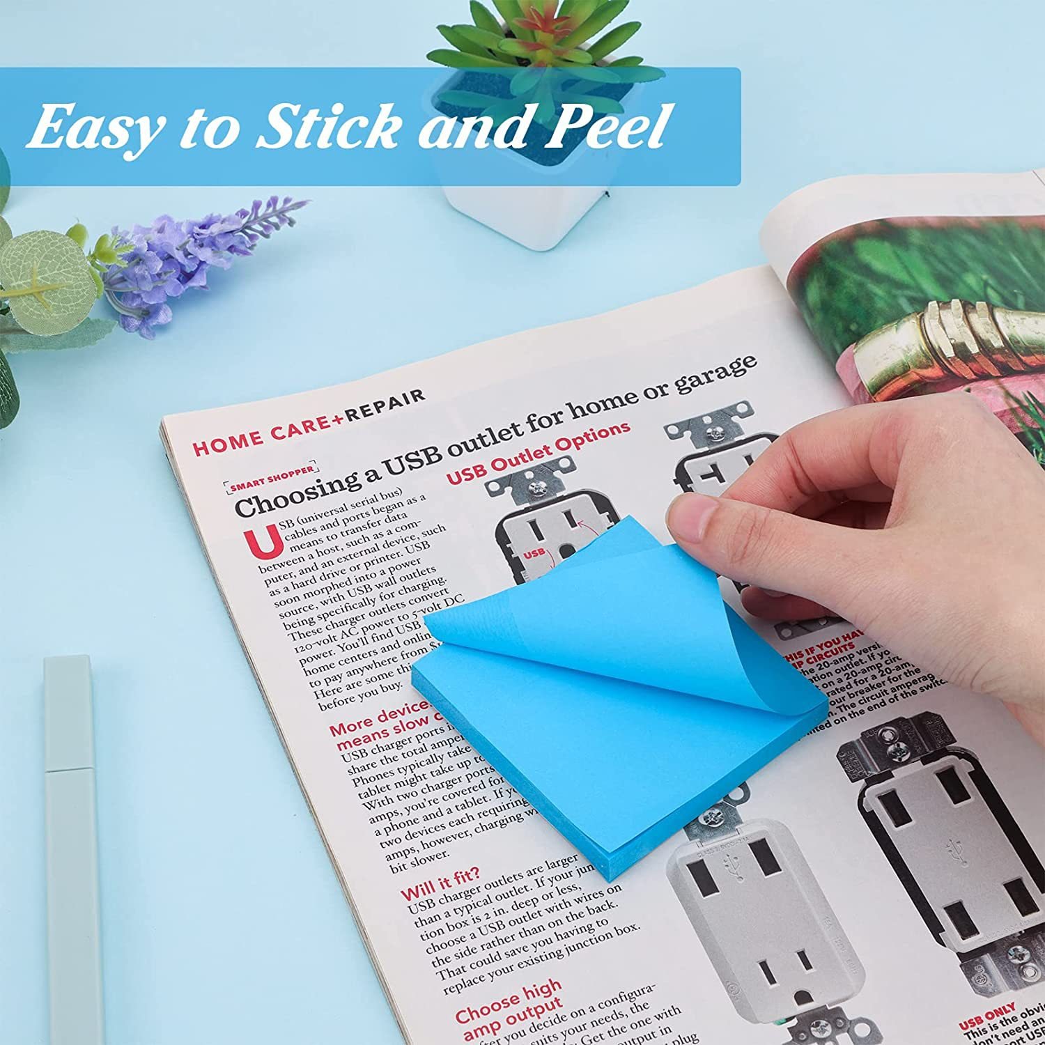 Hot selling custom high quality school supplies clear 3*3in colorful paper stationary memo pads sticky notes pads 3x3