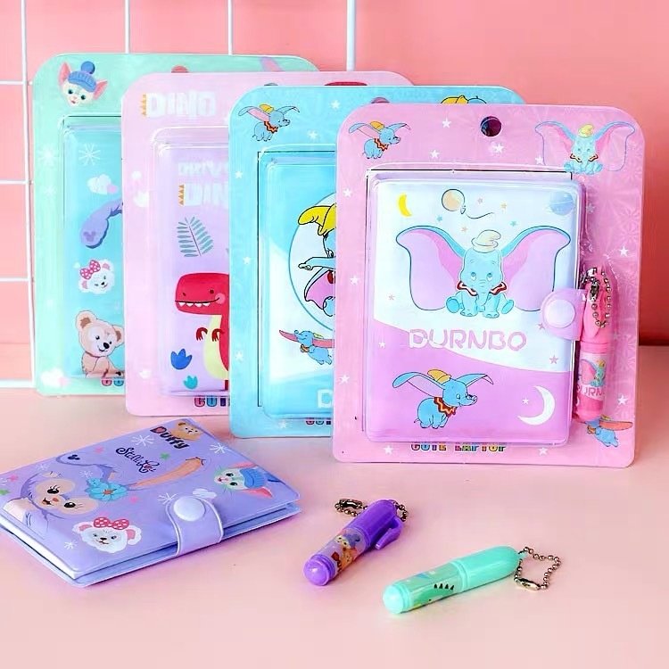 writing pad codebook Elementary school notebook set cute children's stationery small prize travel notepad female password book h