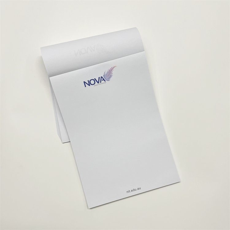 High Quality Cheap Custom Printing A4 A5 A6 Tear-off Notepad with Logo Customised Personalized Notepads