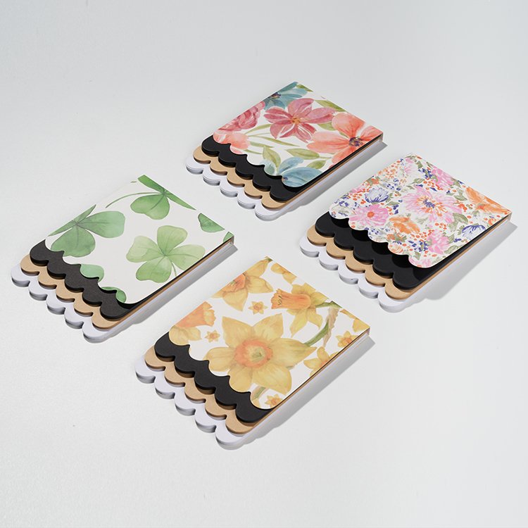 Zhengguang Wholesale Hardcover Notebook Color Paper Memo Pad with Sticky Notes & Pen Magnetic Feature for School Use