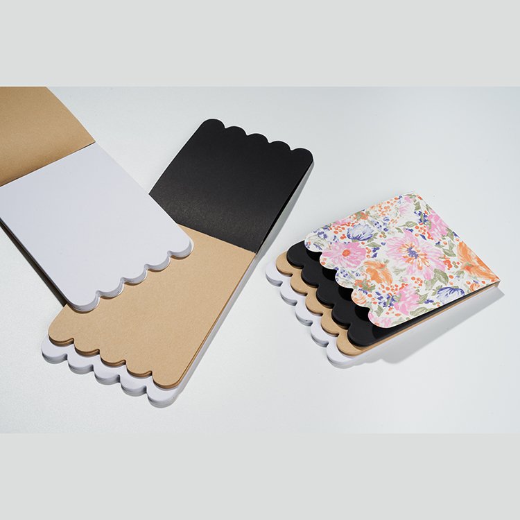 Zhengguang Wholesale Hardcover Notebook Color Paper Memo Pad with Sticky Notes & Pen Magnetic Feature for School Use