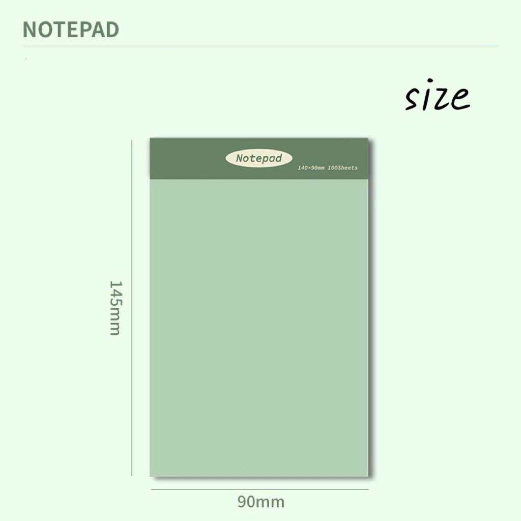 Custom shaped students office colour pattern logo processing notepad