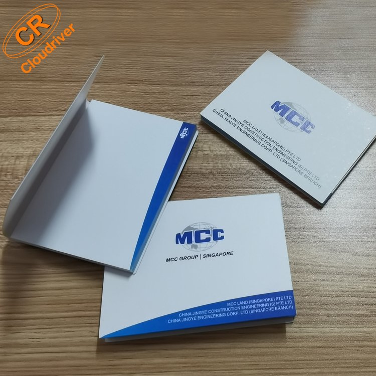 High Quality Custom Promotional Stationary Soft Cover Mini Sticky Notebook Logo Memo Pad