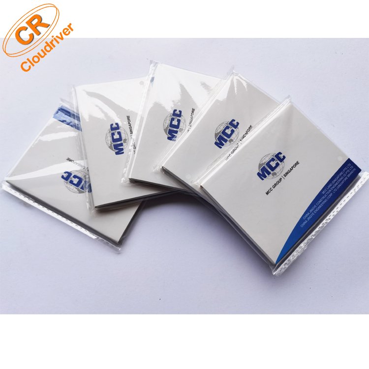 High Quality Custom Promotional Stationary Soft Cover Mini Sticky Notebook Logo Memo Pad