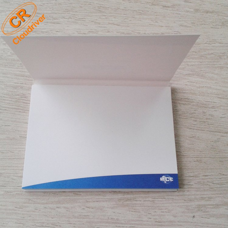 High Quality Custom Promotional Stationary Soft Cover Mini Sticky Notebook Logo Memo Pad
