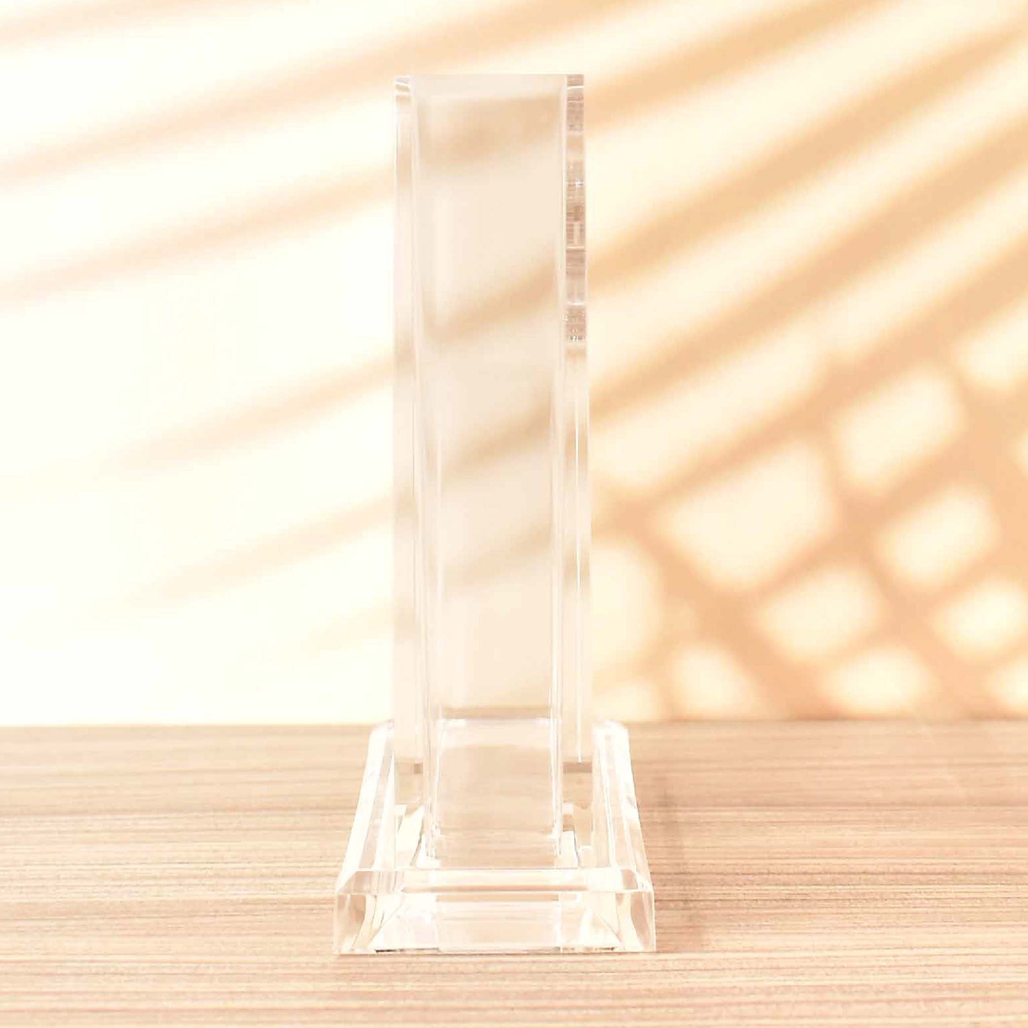 Hot Sales Acrylic Memo Pad Post Sticky Note holder Desk Stationery Organizer Pencil Pen Holder