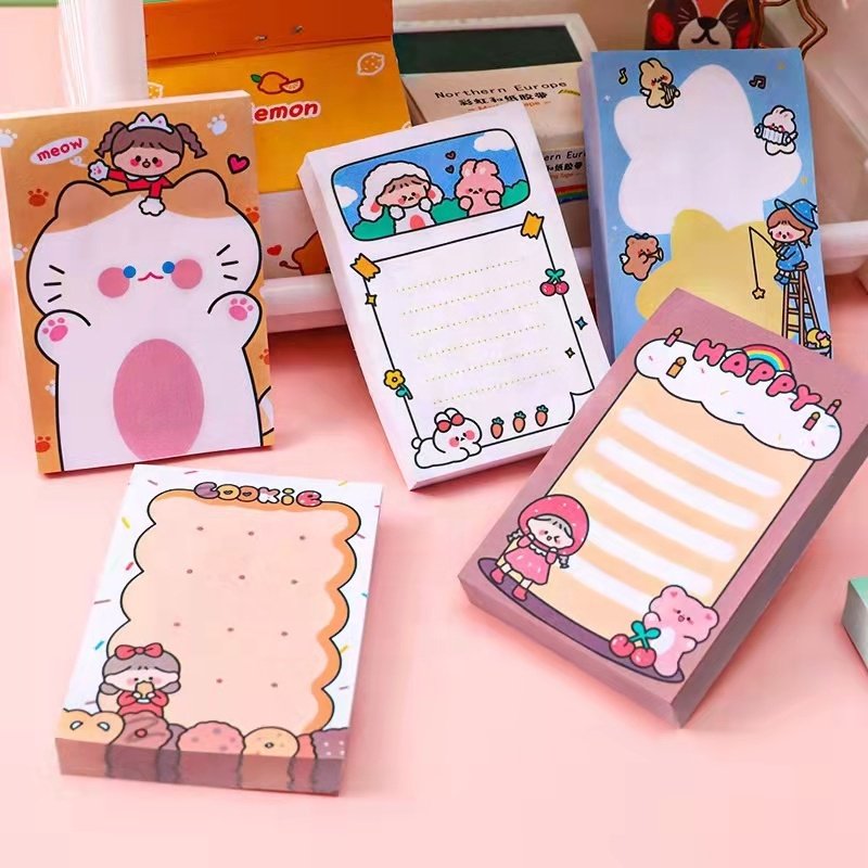 Custom Sticky Note Pad Water Proof Notes Strawberry Rabbit Pads Sticky Notes
