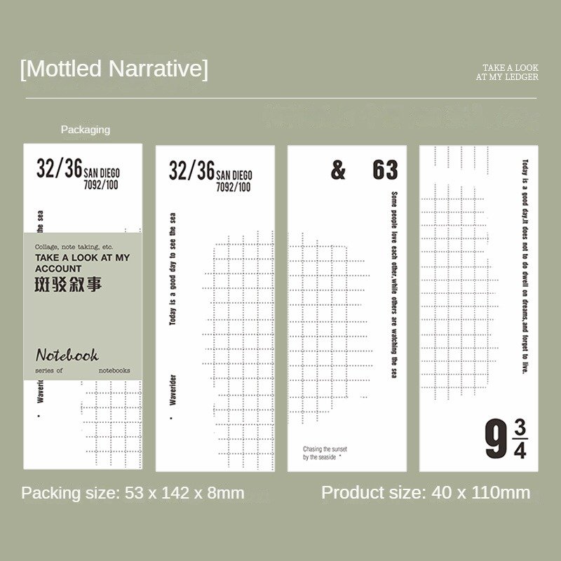 30 sheets/pack note book Check out my handbook collection Textured handbook collage material