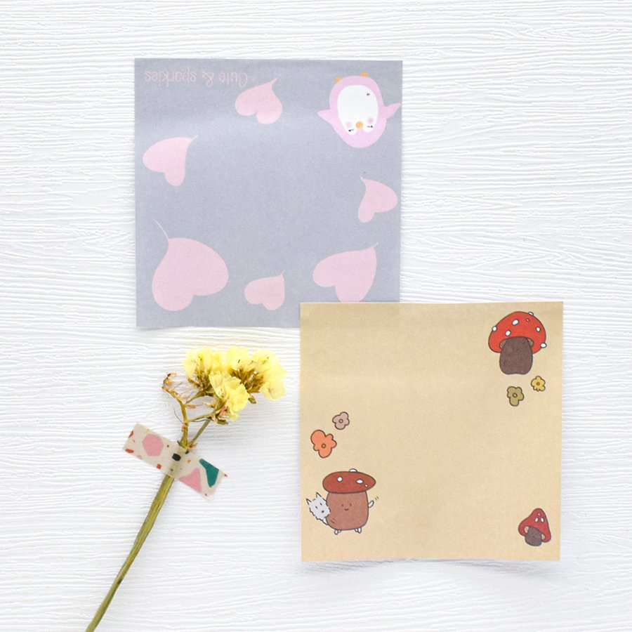 Custom Creative Colorful Printing Paper Memo Pad Notepad Sticky Note Notepad Colorful Notes Sticky Note
