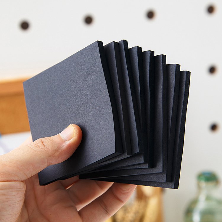 Customized Cute Self-Adhesive Folded 6*9Cm Sticky Notes Pad Stationery Supplies Gift Box Swrap Memo Pad