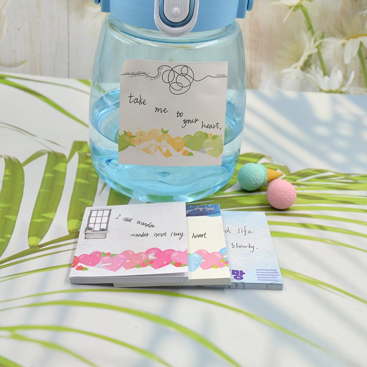 Customized Pattern Student School Supplies Colorful Convenience Sticker Memo Pads