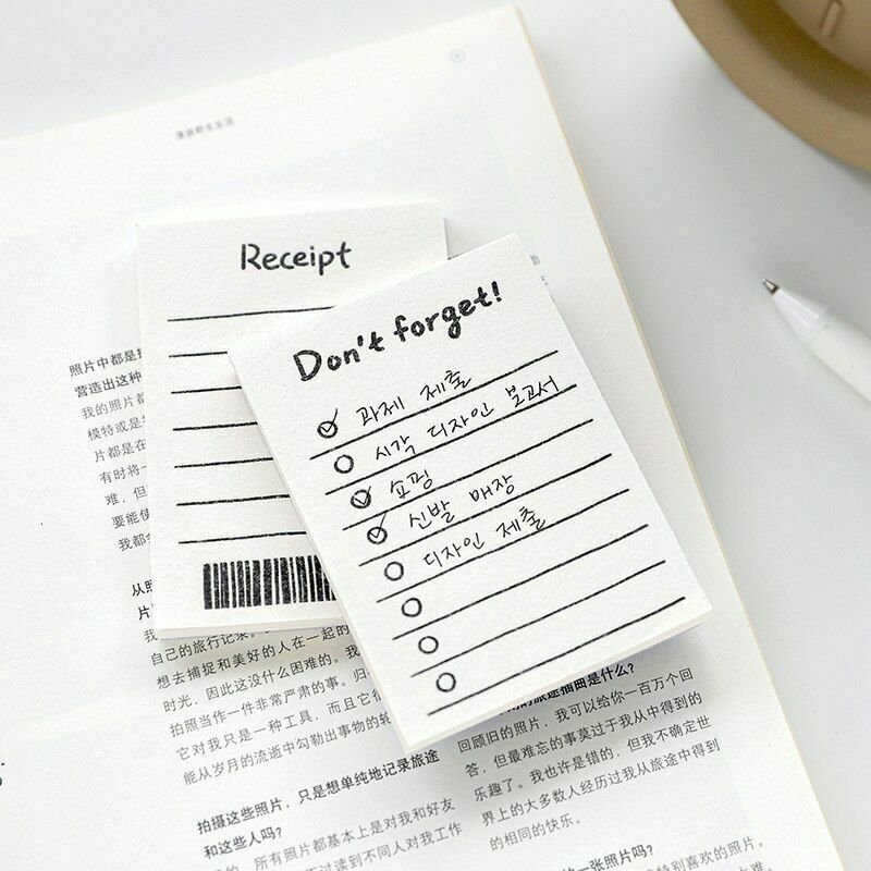 Top Quality Promotion Gift Custom Shaped Notepads Paper Sticky Tear Off Kraft Cover pocket size Memo Note Pads