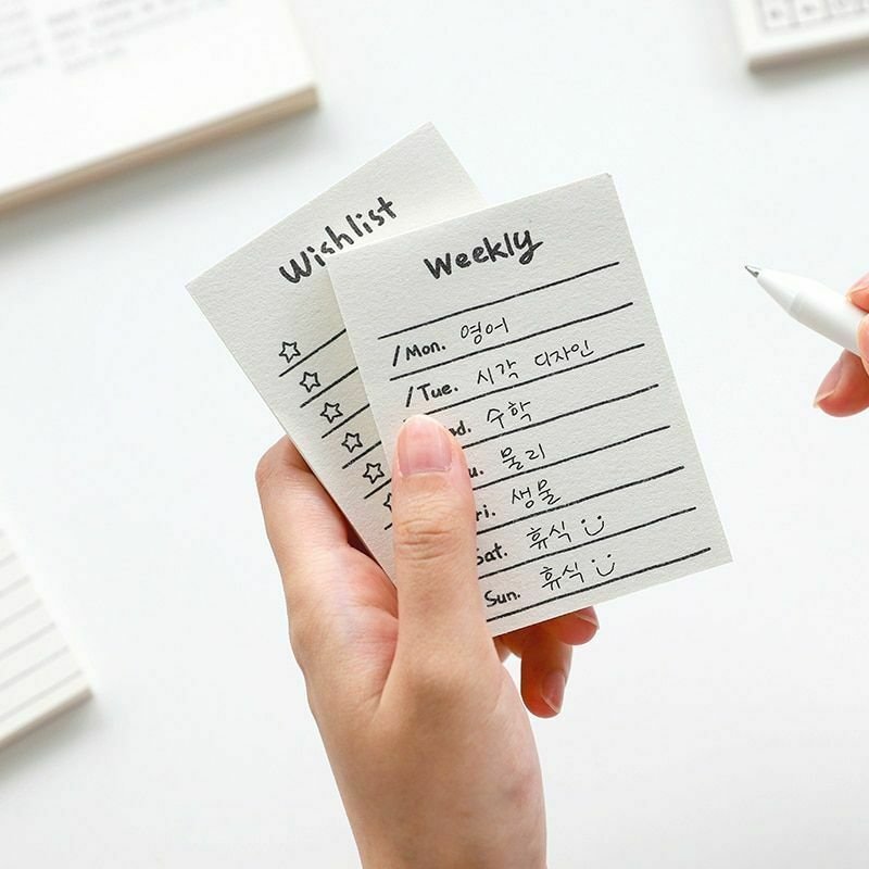 Top Quality Promotion Gift Custom Shaped Notepads Paper Sticky Tear Off Kraft Cover pocket size Memo Note Pads