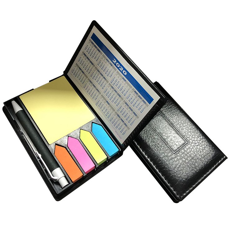 school supply stationery set Customized Eco Friendly PVC Removable bookmark Sticky Note Colorful Transparent PVC sticky notes