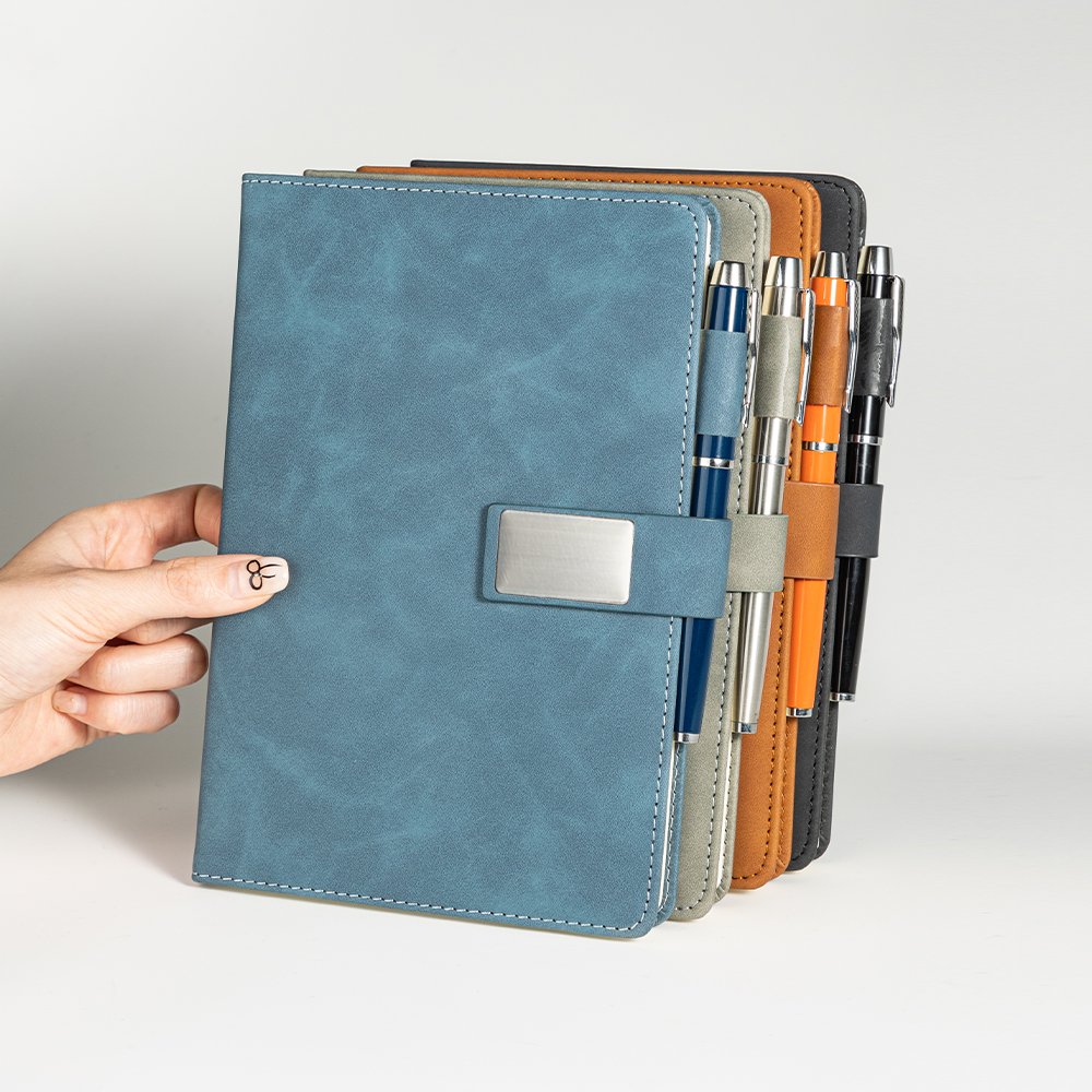 Diary Book Hardcover Journal Custom Logo Handwriting School Note Book For Students Luxury Pen A5 Notebook