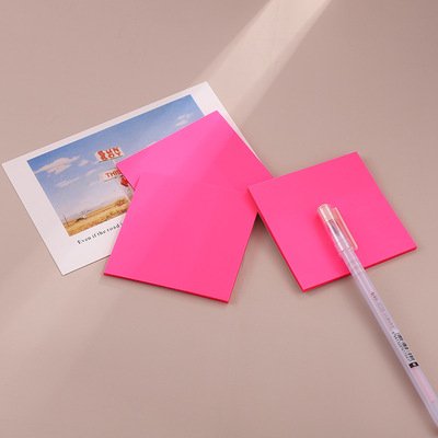 Custom Grocery to Do List Print Magnet OEM Customized Notepad Color Design Transparent Colorful Sticky Note