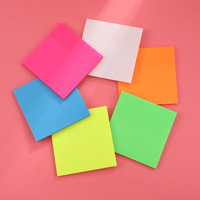 Custom Grocery to Do List Print Magnet OEM Customized Notepad Color Design Transparent Colorful Sticky Note
