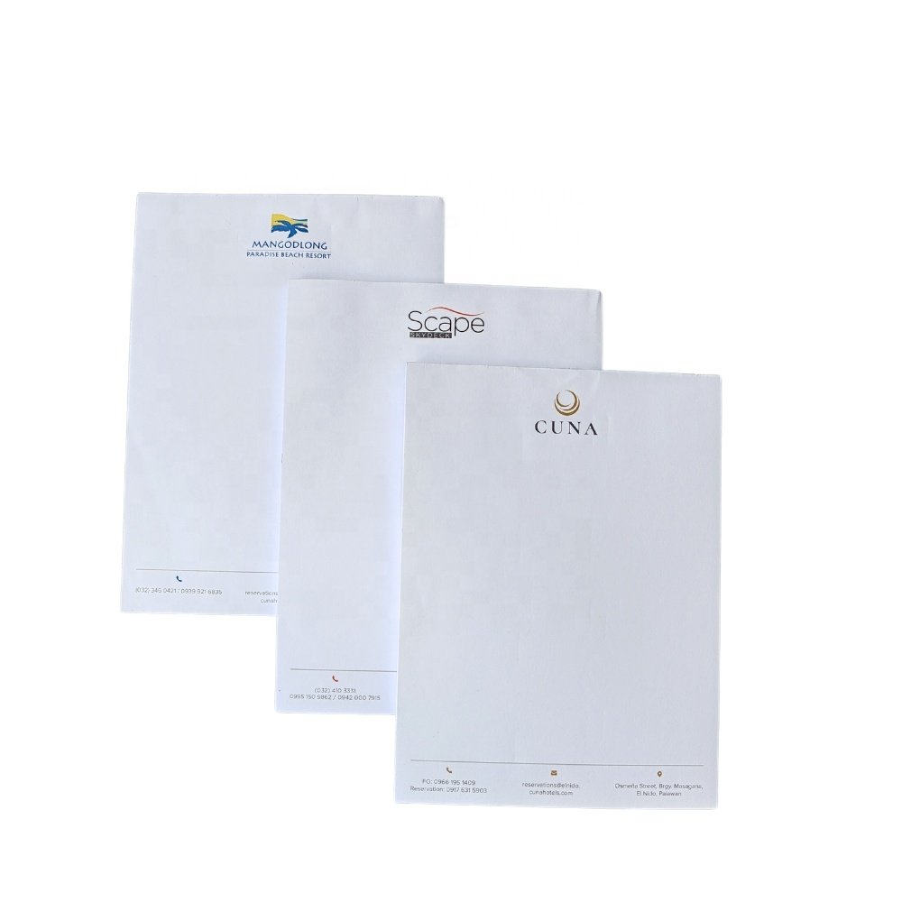 Notepads Custom Logo Printed Tear Off To Do List Note Pad Bulk Notepad Notebook for hotels and Promotional gifts