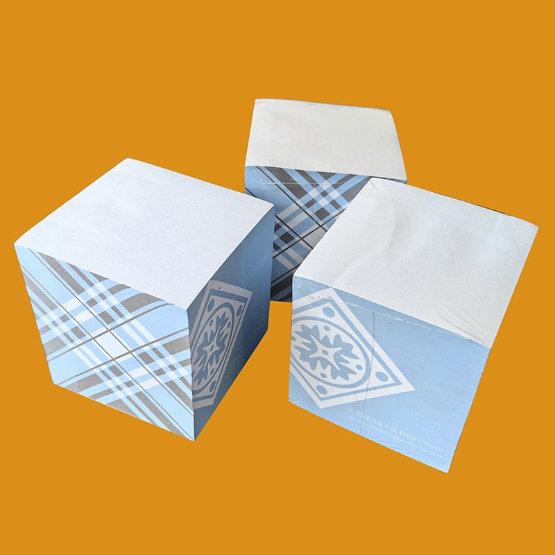 Manufacturer customization with color logo memo block paper note sticker scratch pads sticky notes paper cube