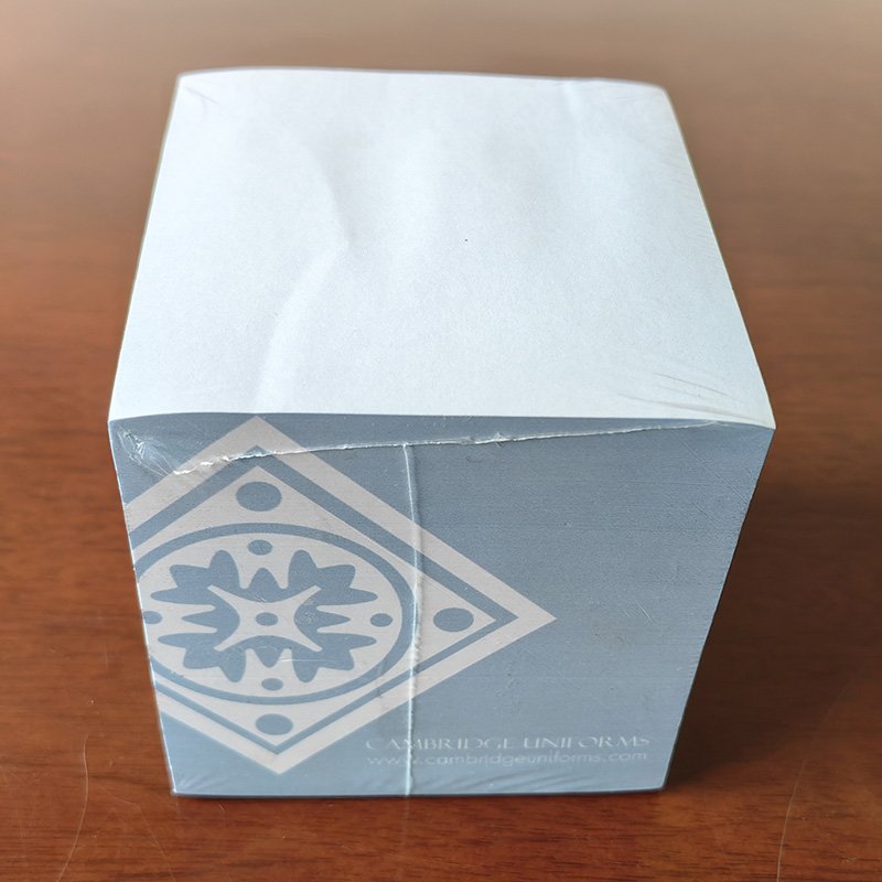 Manufacturer customization with color logo memo block paper note sticker scratch pads sticky notes paper cube