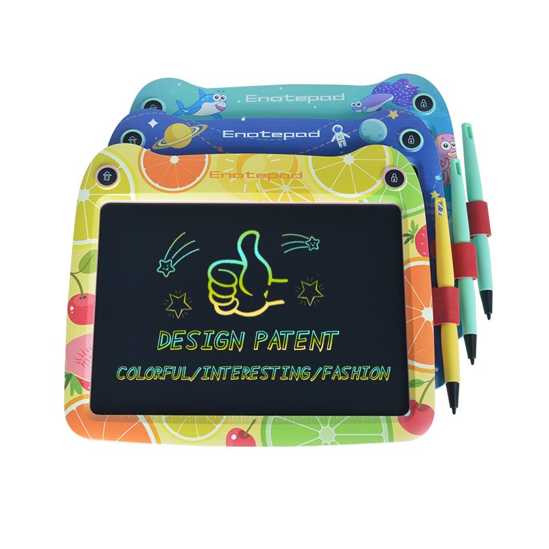 Memo digital Anak-anak Colour Doodling Notepads Escritura Slate Inches Lap Lcd Tablet For Kids Birthday Return Gifts For Kids