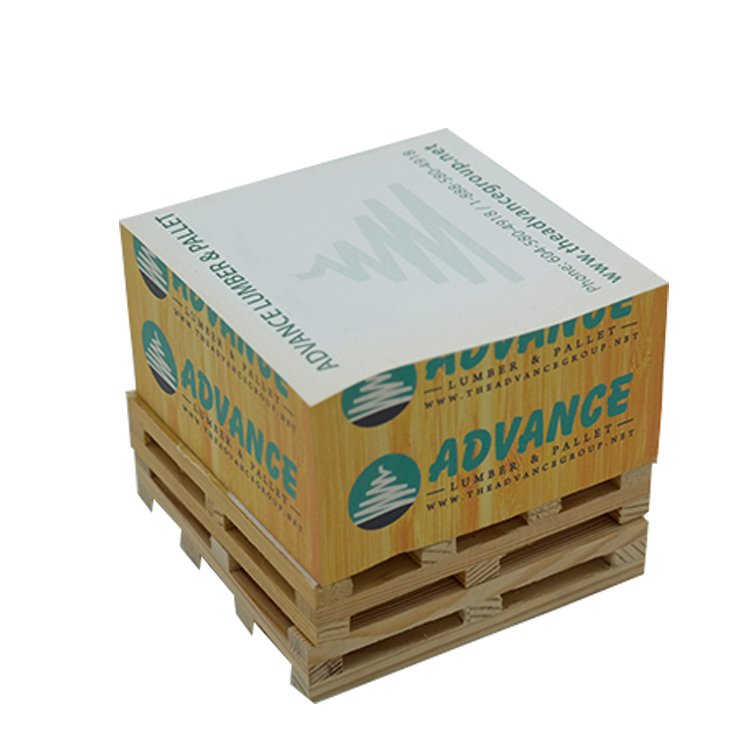 Customized Side Printing 3d Block Sticky Notes Memo Pads for Promotional