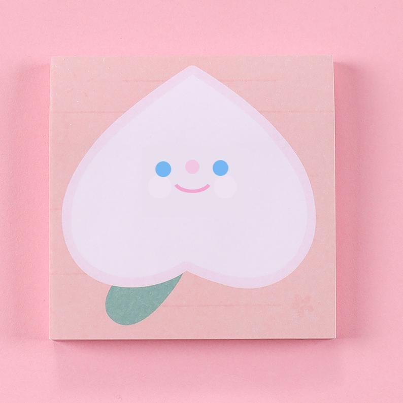 Hot sale custom decorative creative trendy aesthetic nature memo pads and sticky notes