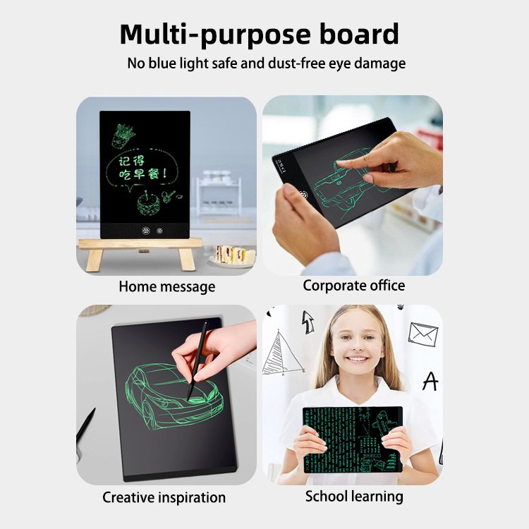 Highlight handwriting 6.5 inches Note Portable LCD Writing Tablet Drawing Board for Kids and adult