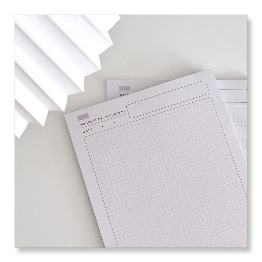 Custom Spiral Bound Notebook Sketchbook and Diary with Paper Cover and Sticky Note Memo Pad for Note Taking and Sketching