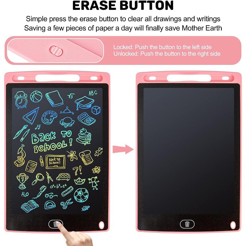 8.5/10/12 inch LCD writing pad Electronic drawing pad Small blackboard LCD writing pad