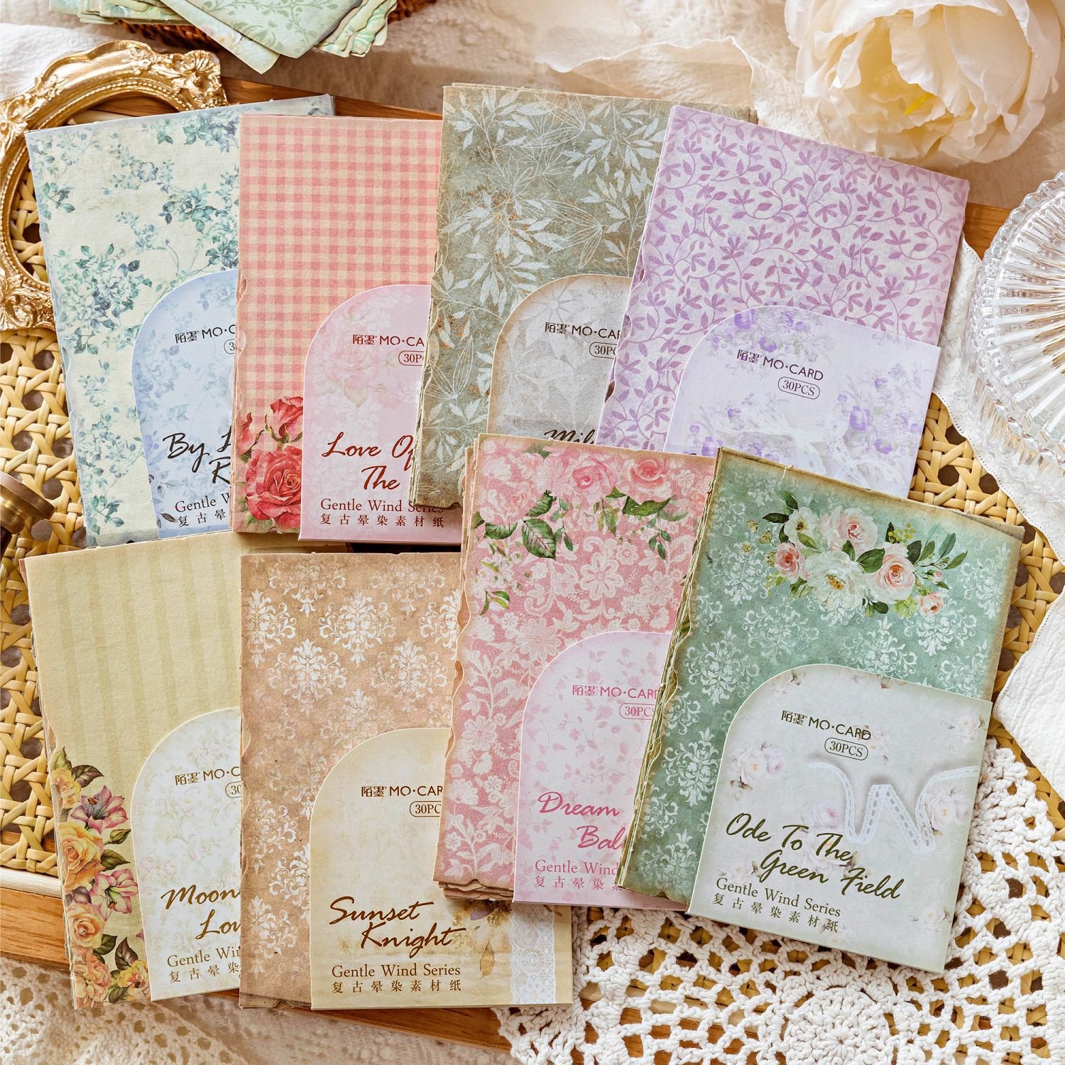Vintage DIY Scrapbook Paper Craft Scrapbooking Album Junk Journal Decorative Stickers scrapbook paper memo pads