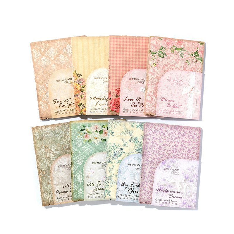 Vintage DIY Scrapbook Paper Craft Scrapbooking Album Junk Journal Decorative Stickers scrapbook paper memo pads