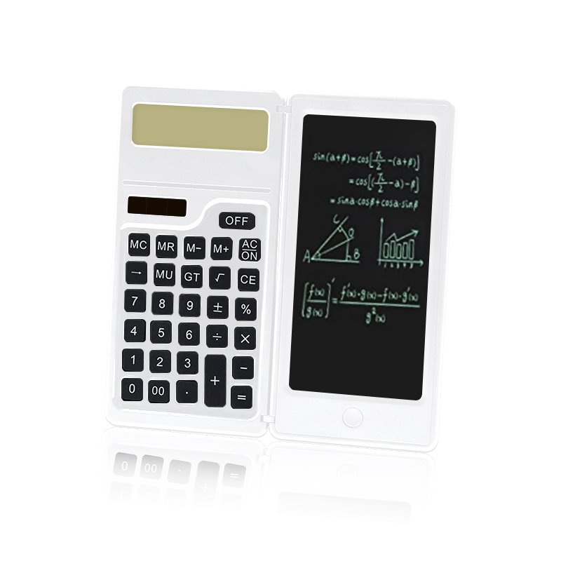 6.5 Inch Portable Calculator LCD Writing Tablet Folding Scientific Calculator Digital Drawing Pad digital writing tablet