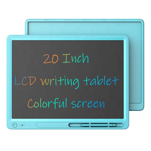 20 Inch Digital Drawing Boards Colorful Blackboard Memo Pads LCD writing tablets Easy to Post Notes for Study Work Daily Life