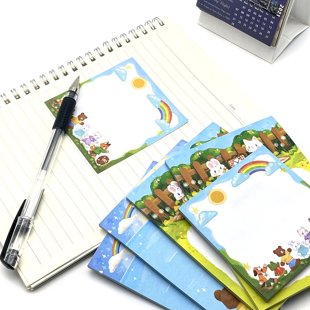Professional production of office necessary memo pads custom creative design marking memo pads