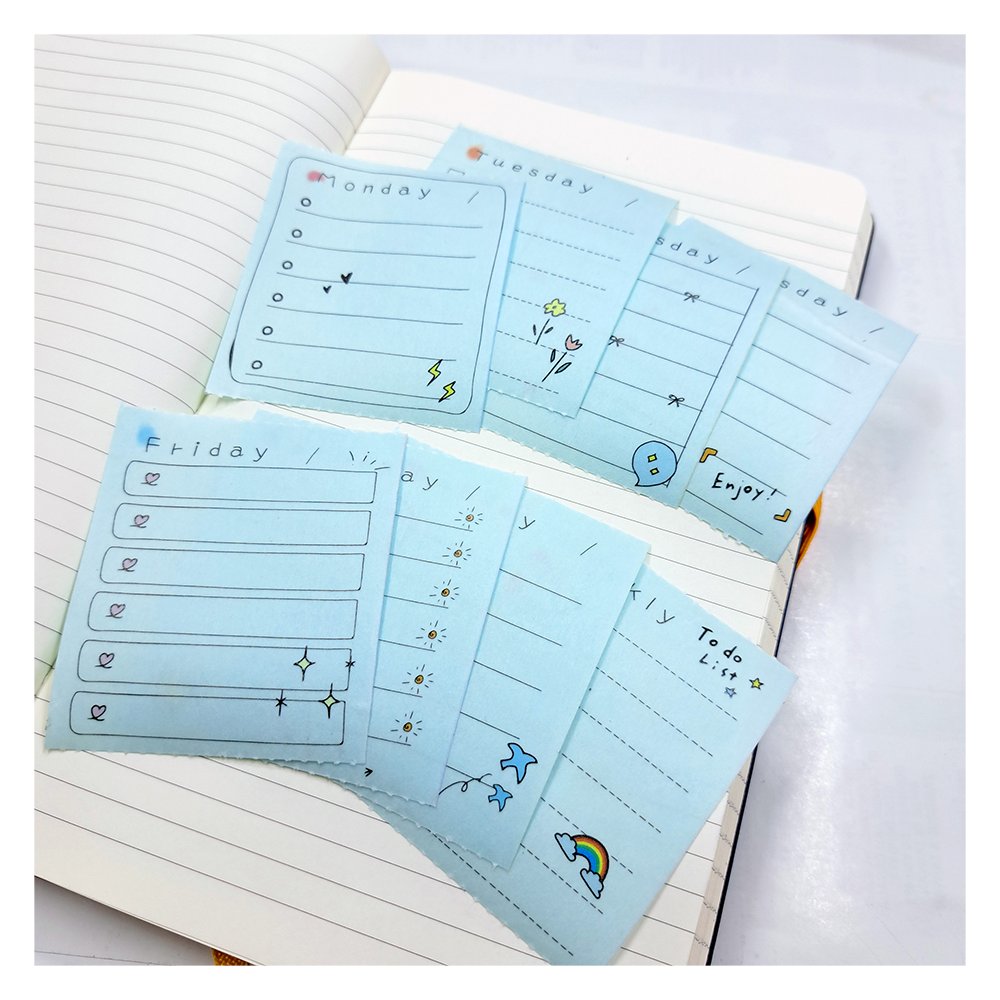 Sticky Notes Mini Notepads Custom Plain Sticky Notes Memo Pad
