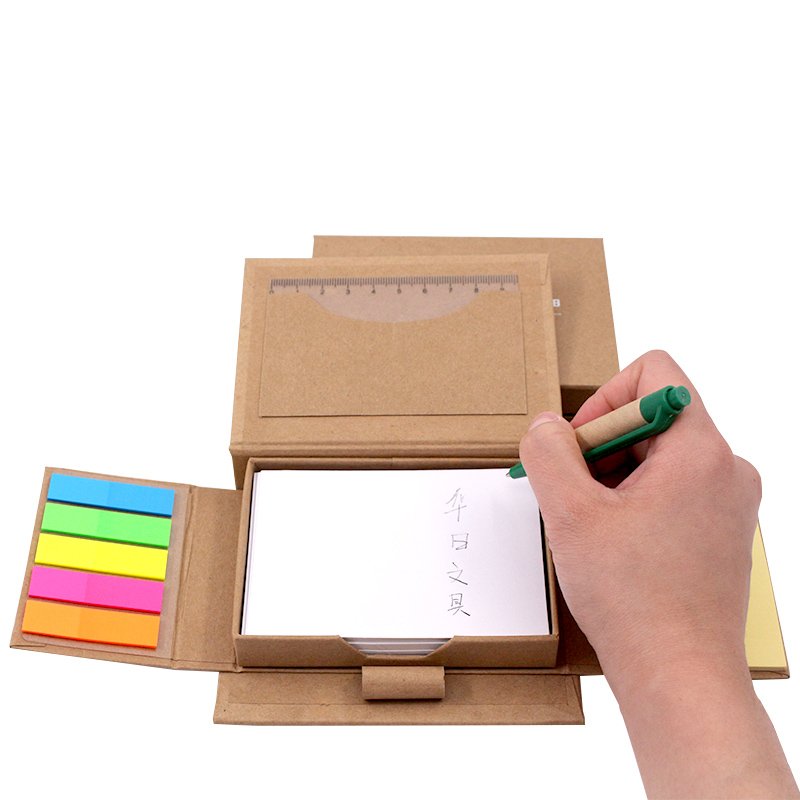 Free Sample eco friendly Sticky Notes Set mini Memo Pad customized manufacturer 2020 New products