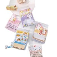 Cute Candy Kawaii School Student Sticky Memo Pad Block Note Pad Stationery Supplies 600 Sheets/box