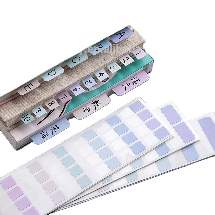 Clear Pet Sticky Notes Index Flag Tab
