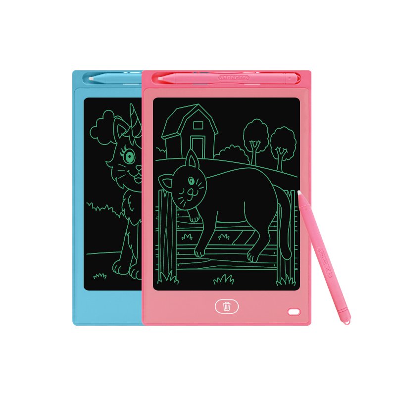 New 8.5/10/12 Inch LCD Writing Tablet Memo Pad Single Color Screen Doodle Board Toddler Toys Gifts For resale