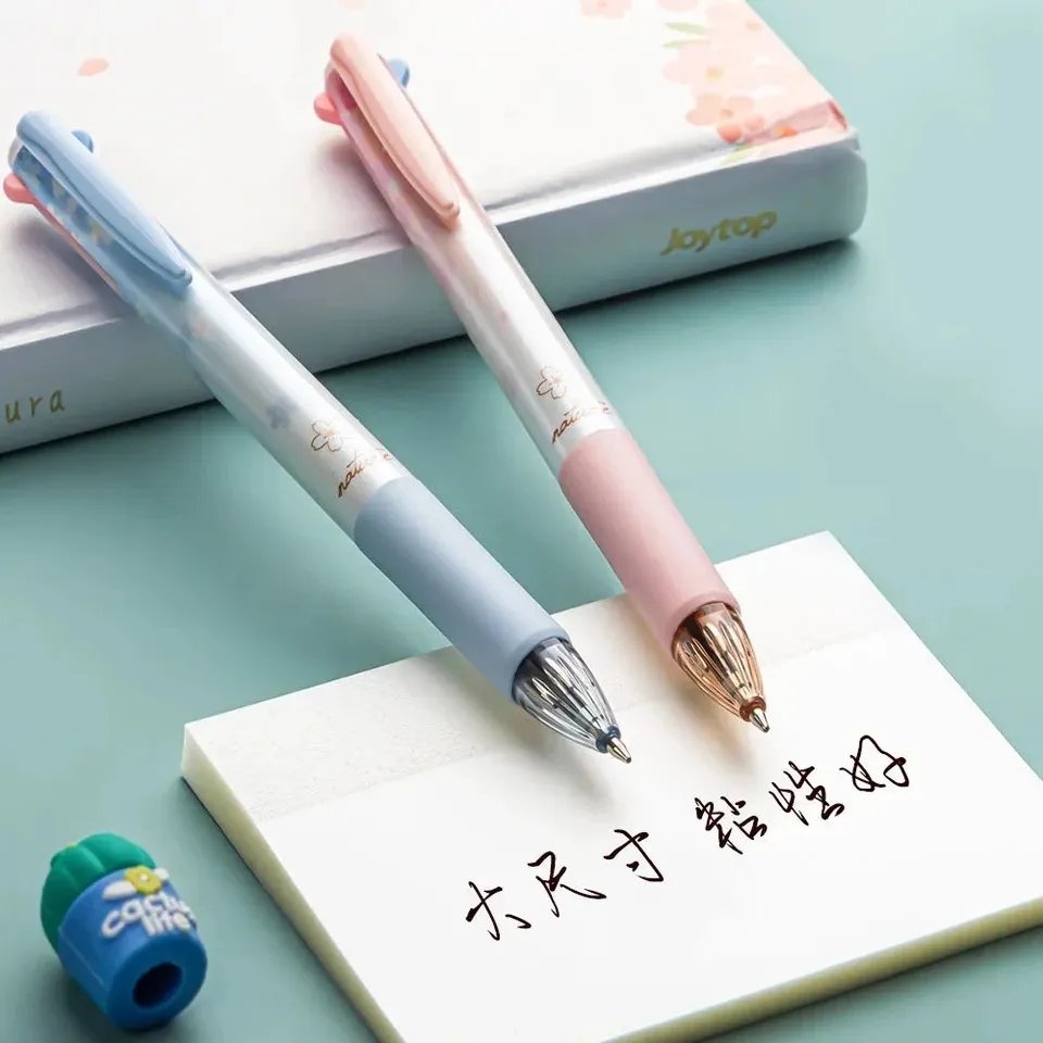 Long transparent sticky notes notepad with stickers simple and high-value note for office stationery