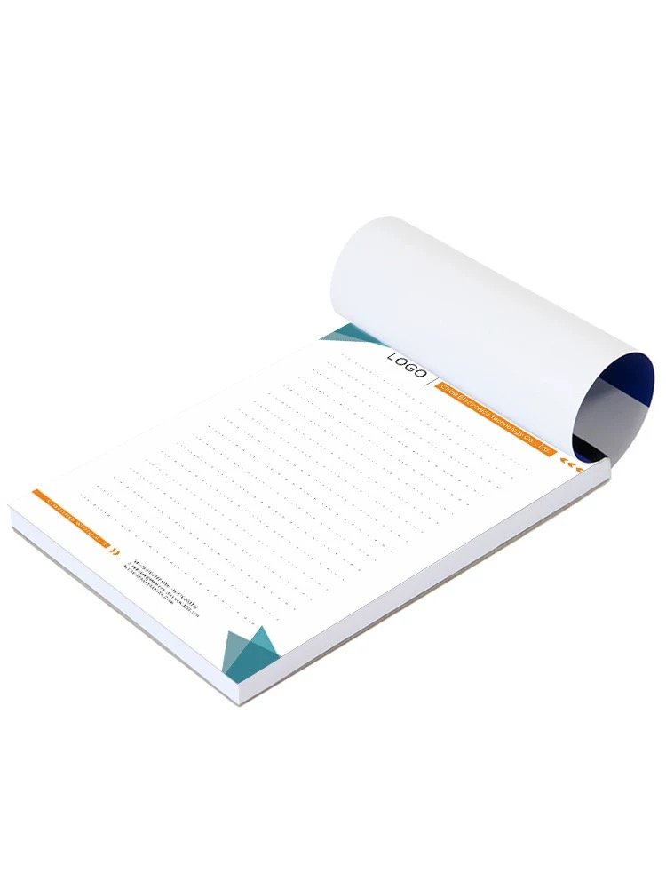 Custom Easily Tear Off Note Pads Stationery Printed Business Hotel Notepads with Logo Manufacture