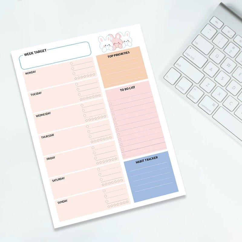 Custom Easily Tear Off Note Pads Stationery Printed Business Hotel Notepads with Logo Manufacture