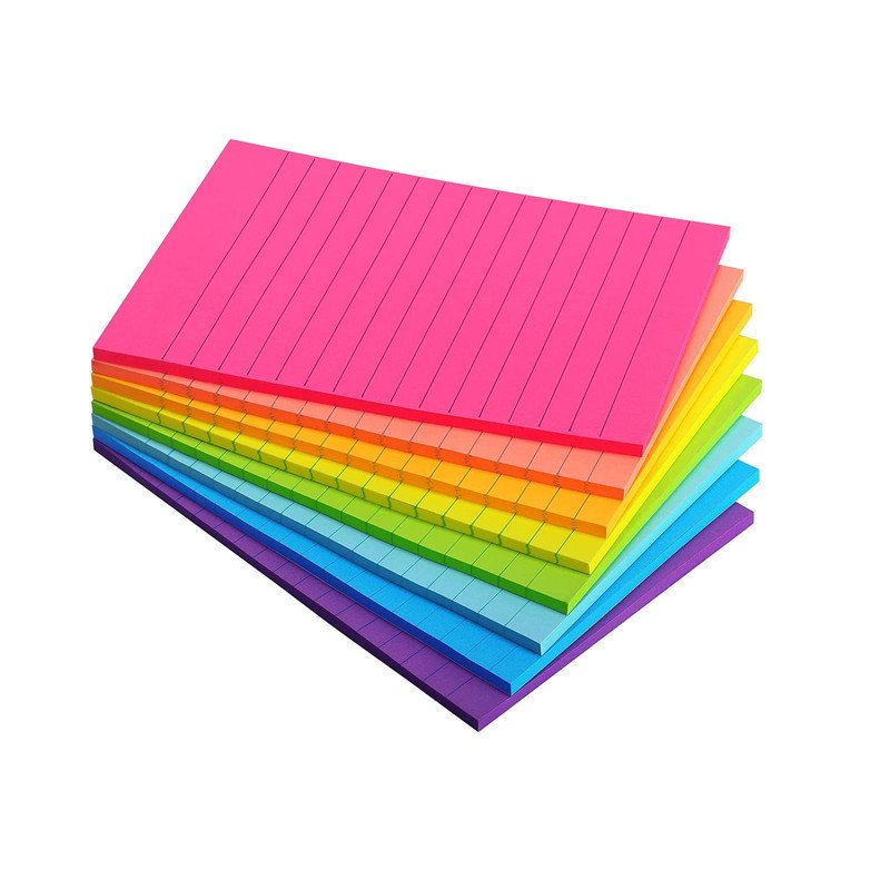 Wholesale Custom Super Sticky Notes School Supplies and Office Products Memo Pad Sticky Notes 3x3 Paper Stickers
