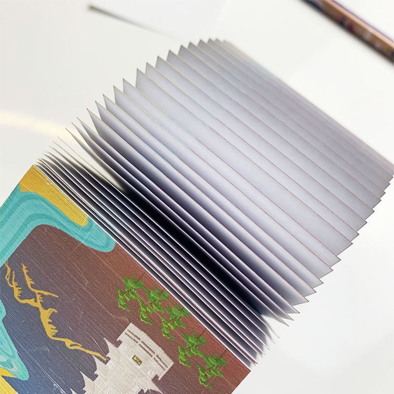 High quality paper customized Sticky Notes Cube Four-Side Printed Memo Pad for Business School Supplies