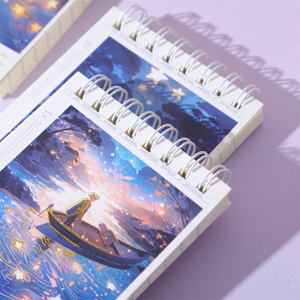 Notebook Portable Handbook Coil Book Cute Cartoon High-value Notepad Travel Plan Customization Paper Promotion Address Book 70