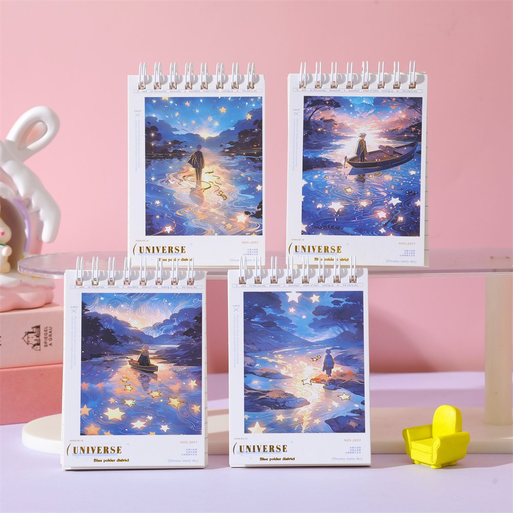 Notebook Portable Handbook Coil Book Cute Cartoon High-value Notepad Travel Plan Customization Paper Promotion Address Book 70