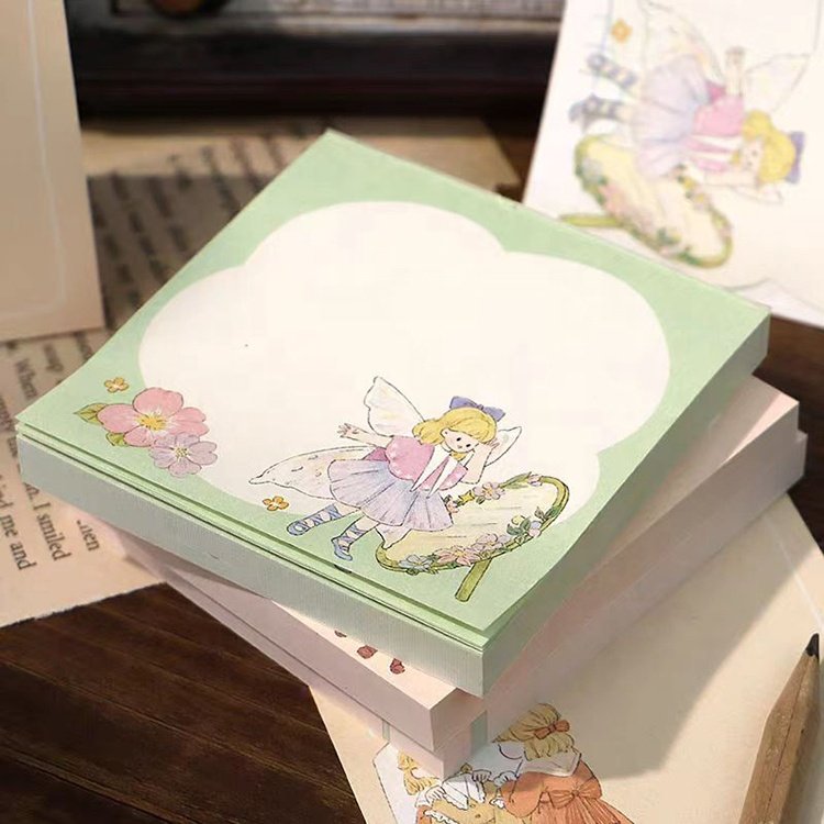 Customizable Notepad Animal Anime Sticky Notes Blue Sticky Notes Notepads Custom Logo Printed Mini Sticky Note